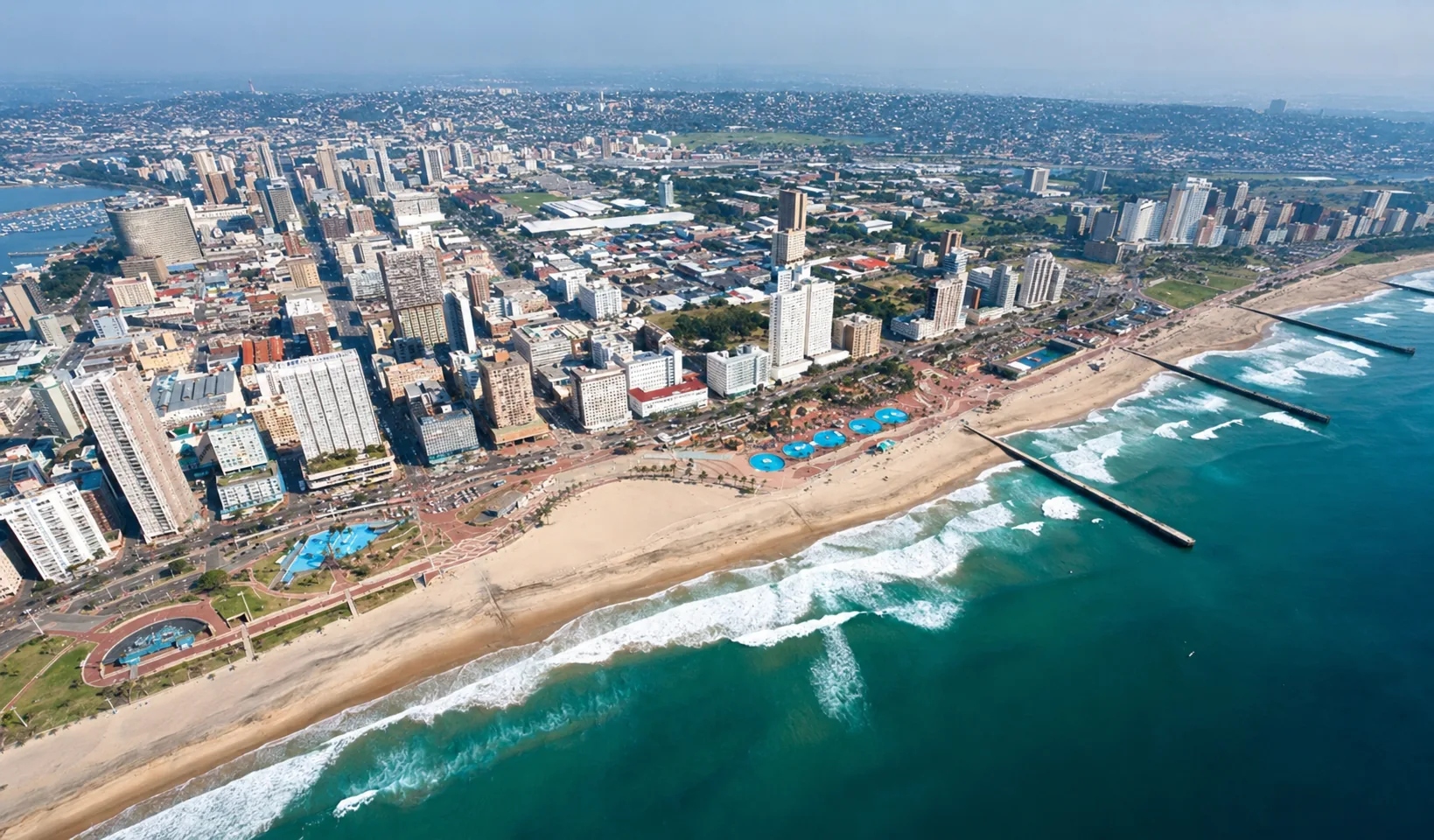 Durban Central beachfront