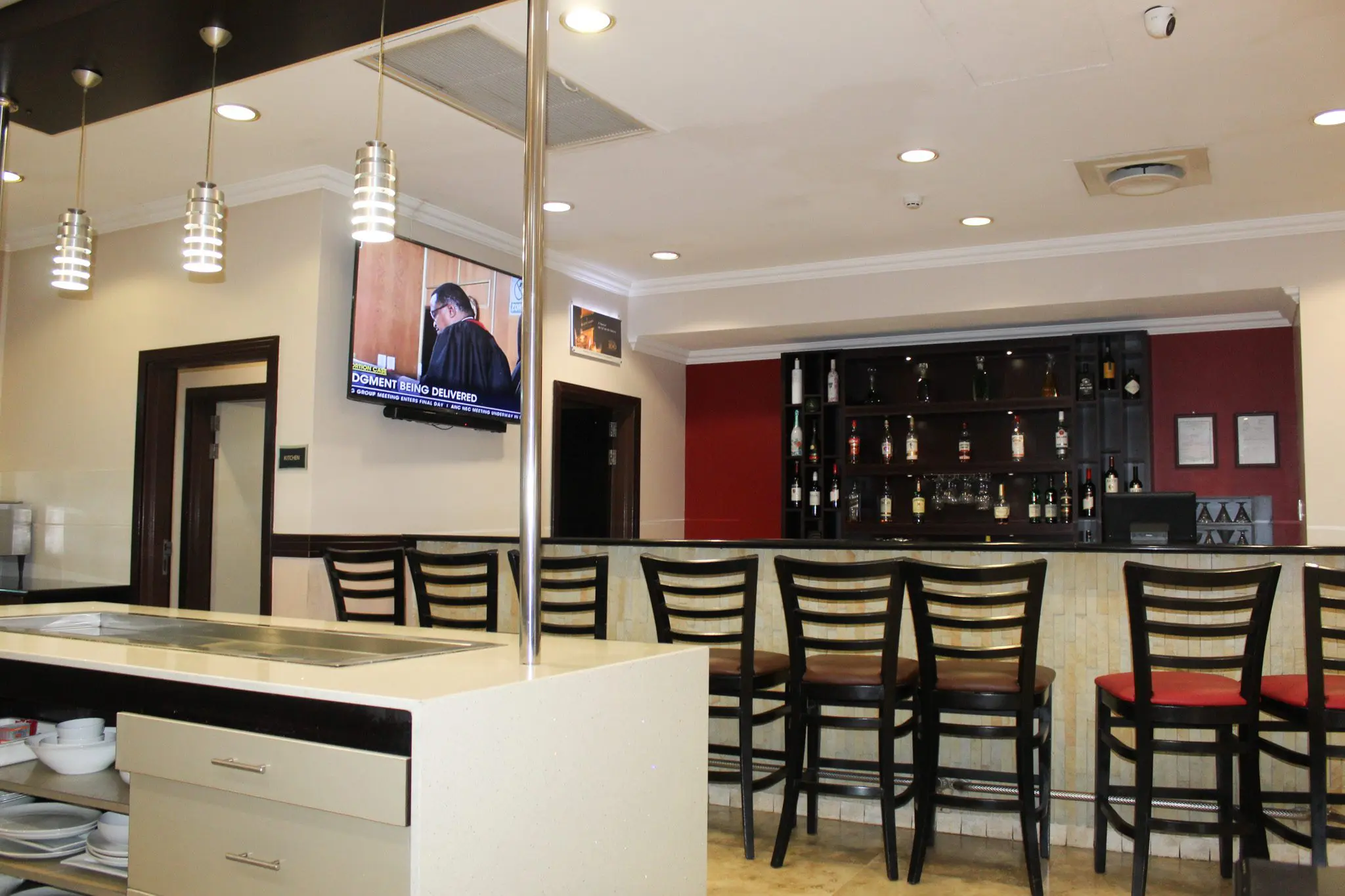 In-house bar at Hampshire Hotel Ballito
